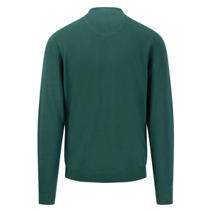 Fynch Hatton Cardigan Zip Fine Knit